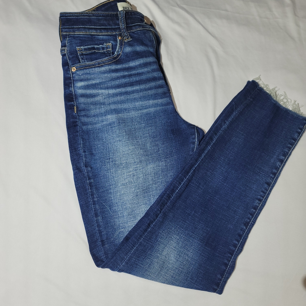 BKE Straight Leg Blue Jeans - Picture 2 of 10